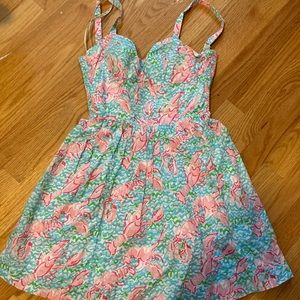 Lobster Lily Pulitzer dress